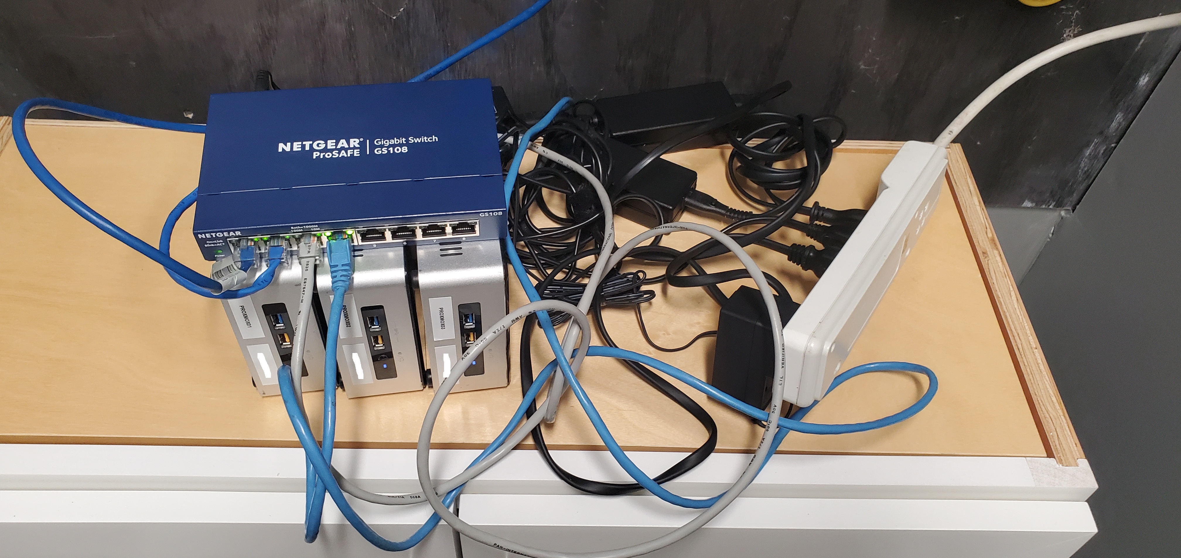 NUC Proxmox Phase 1 Mess